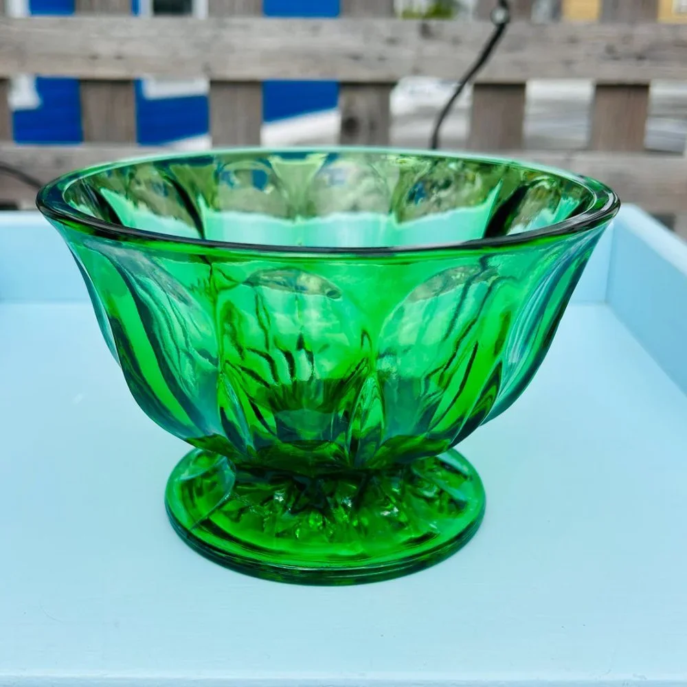 Vintage Anchor Hocking Green Glassware Bundle! - Picture 3 of 15